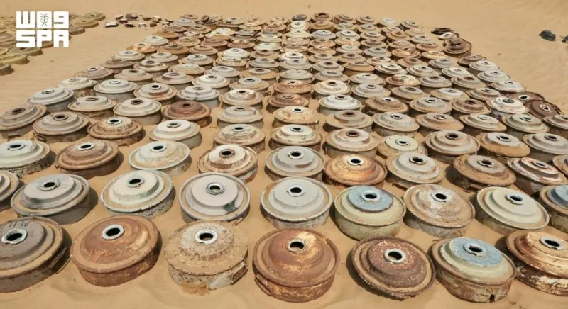 "مسام" يطهّر اليمن من 1.256 لغمًا وذخيرة خلال الأسبوع الأول من أكتوبر