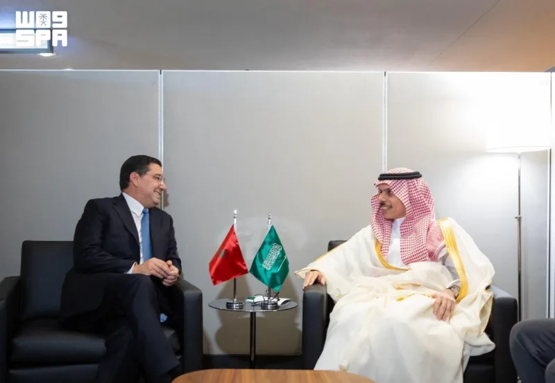 فيصل بن فرحان وبوريطة يستعرضان العلاقات السعودية المغربية في نيويورك