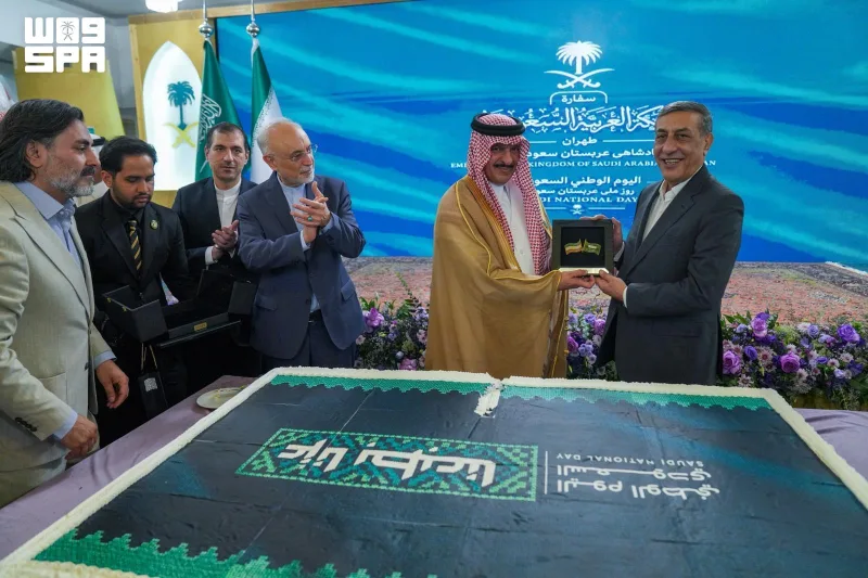 Suudi Arabistan'ın Tahran Büyükelçiliği Ulusal Gün resepsiyonu verdi
