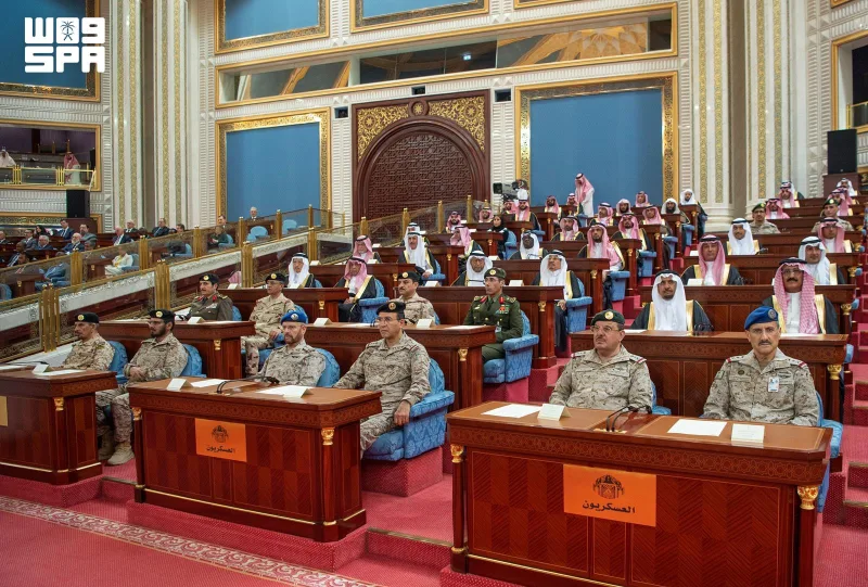 ع / عام / نيابة عن خادم الحرمين الشريفين.. سمو ولي العهد يفتتح أعمال السنة الثالثة من الدورة التاسعة لمجلس الشورى