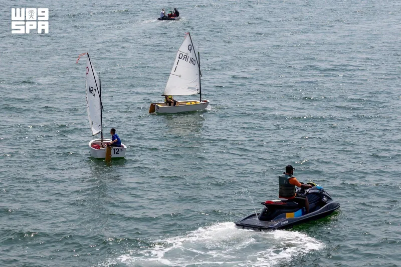 Border Guard Rescue Teams Safeguard Young Sailors at Jeddah Championship