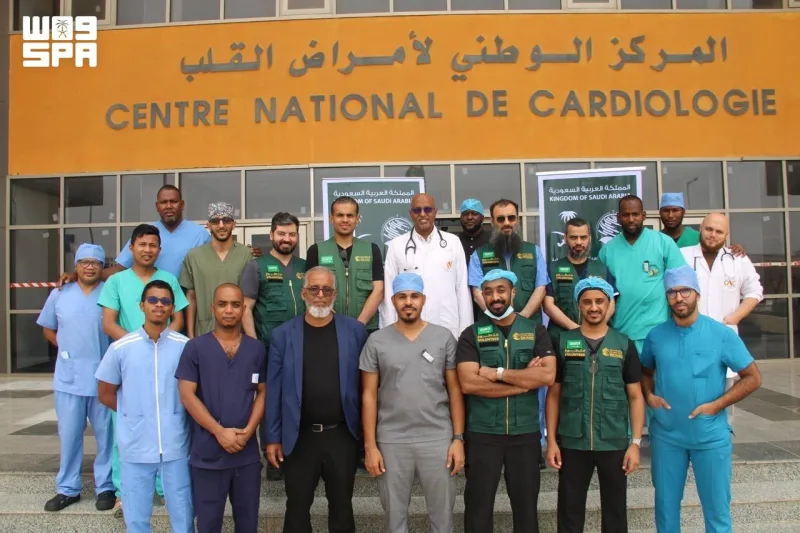 پزشکان داوطلب مرکز ملک سلمان ۱۱۲ عمل کاتتریزاسیون قلب در نواکشوت انجام دادند