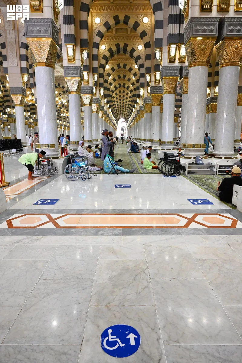 Mosquée du Prophète : 4 700 fauteuils roulants et des navettes électriques pour 8 000 personnes par jour