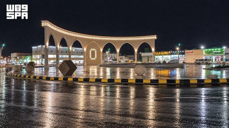 Moderate Showers in Turaif and Surroundings