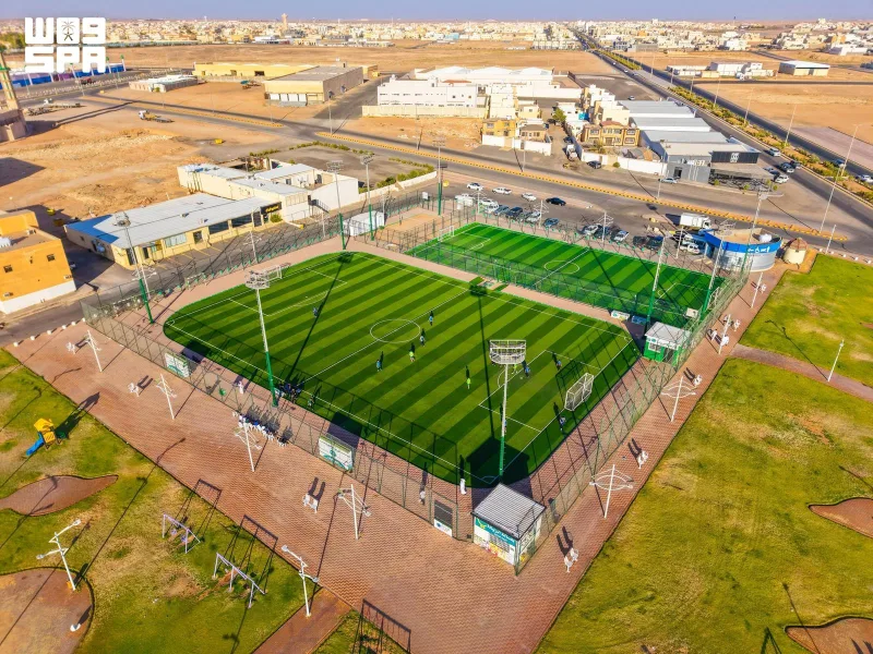 Turaif's football pitches become a breeding ground for young talent