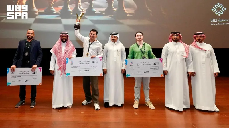 Egyptian Players Take Two Podium Spots as Jeddah Season Chess Event Ends