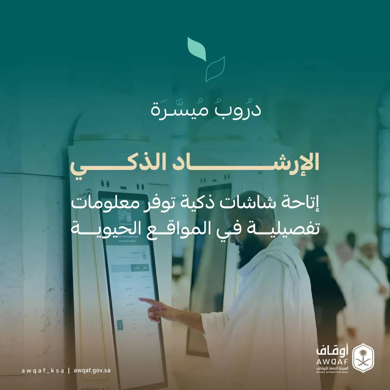 Awqaf Funds Directed to Translation, Water and Crowd Projects for Hajj 1447 AH