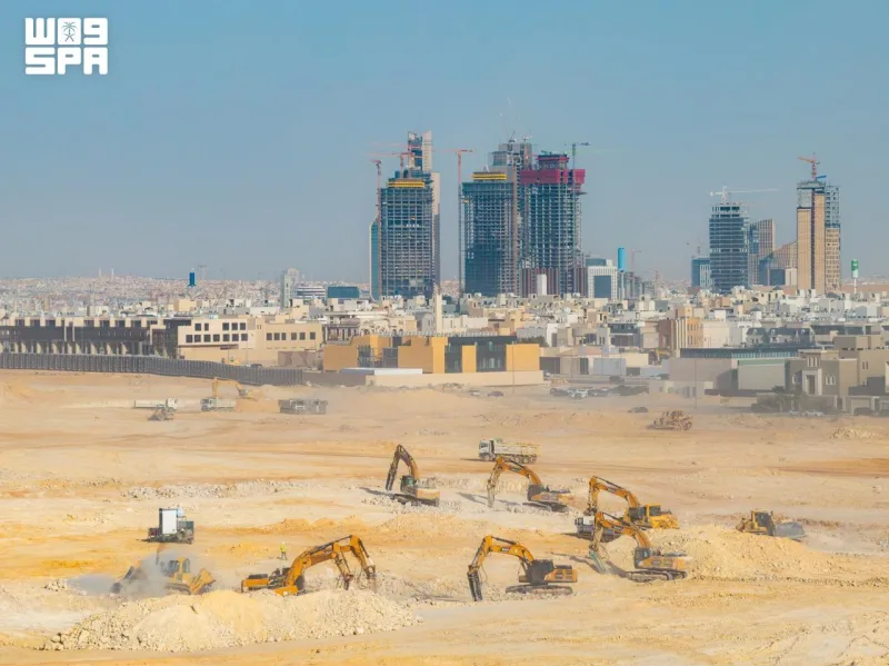 Infrastructure work continues on first-year plots of Riyadh's Real Estate Balance Program