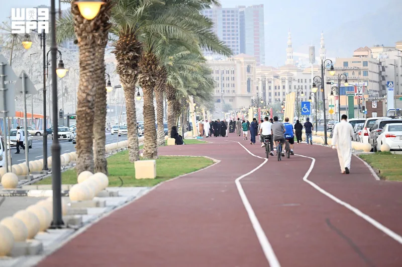 290 حديقة و10 ممرات مشاة.. مكة المكرمة توسع رقعتها الخضراء لتلطيف الأجواء