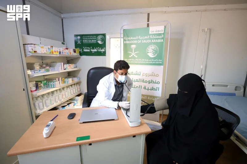Клиники KSrelief в лагере Ваалан приняли в апреле 271 пациента