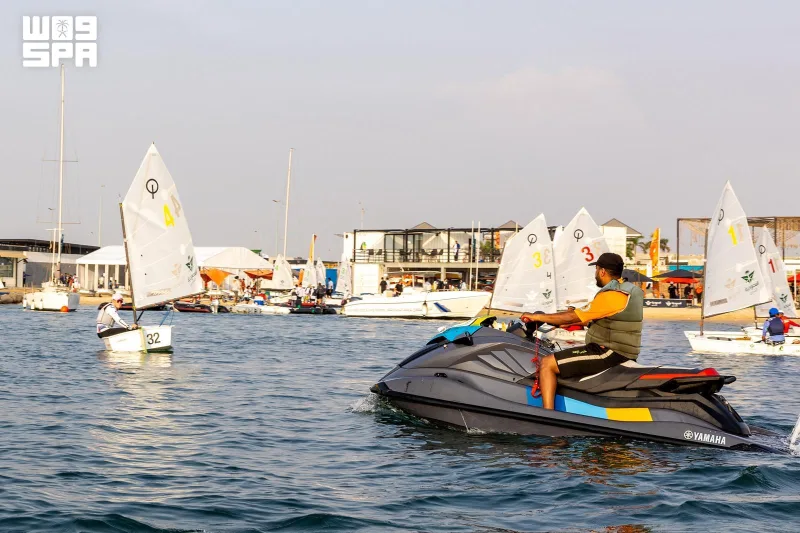Border Guard Rescue Teams Safeguard Young Sailors at Jeddah Championship