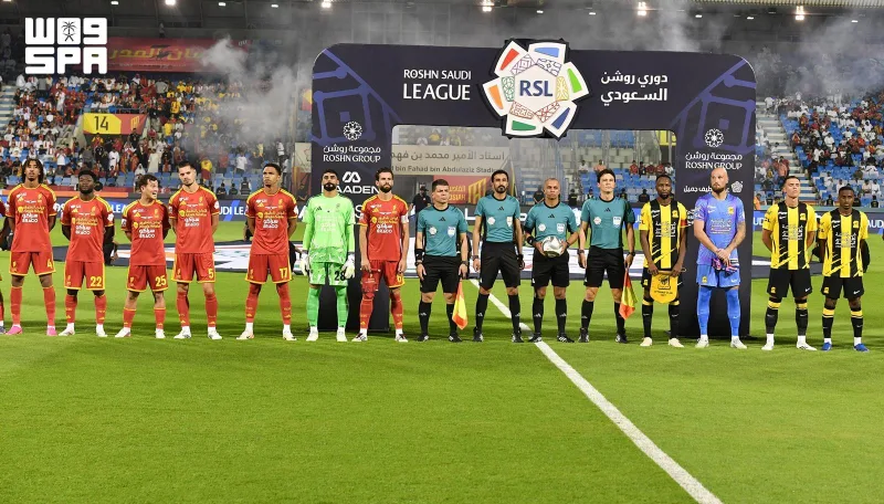 Stoppage-Time Goal Hands Al-Ittihad Win Over Al-Qadsiah in Dammam