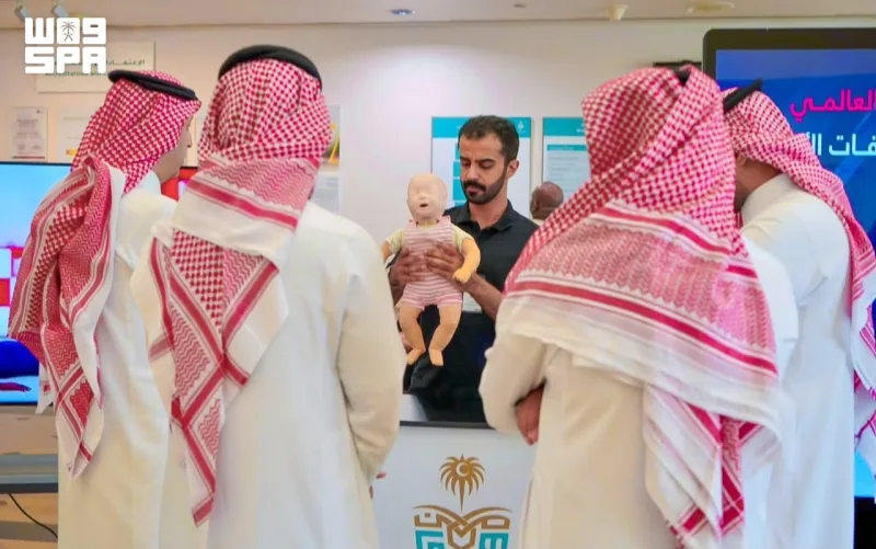 Journée mondiale des premiers secours : l’Hôpital des forces de sécurité de Dammam sensibilise à l’aéroport