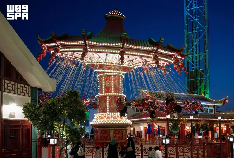 Qiddiya Hosts Its First National Day Celebrations at Six Flags and Aquarabia