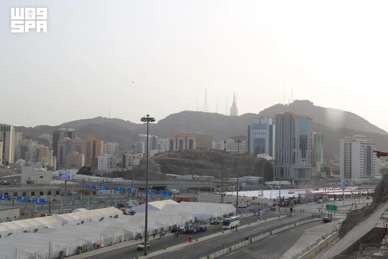 مزدلفہ سے واپسی سے قبل منیٰ کو چند گھنٹوں میں دوبارہ تیار کر دیا گیا