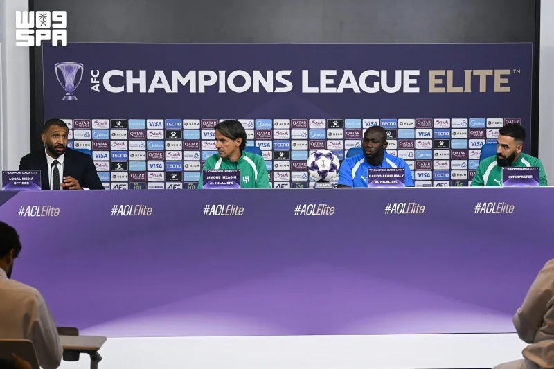 Inzaghi and Koulibaly Say Al-Hilal Ready for Asian Opener Against Al-Gharafa