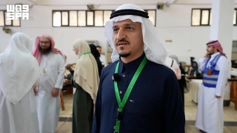 King Salman Program Umrah Guests Tour Kiswa Complex and Revelation Exhibition