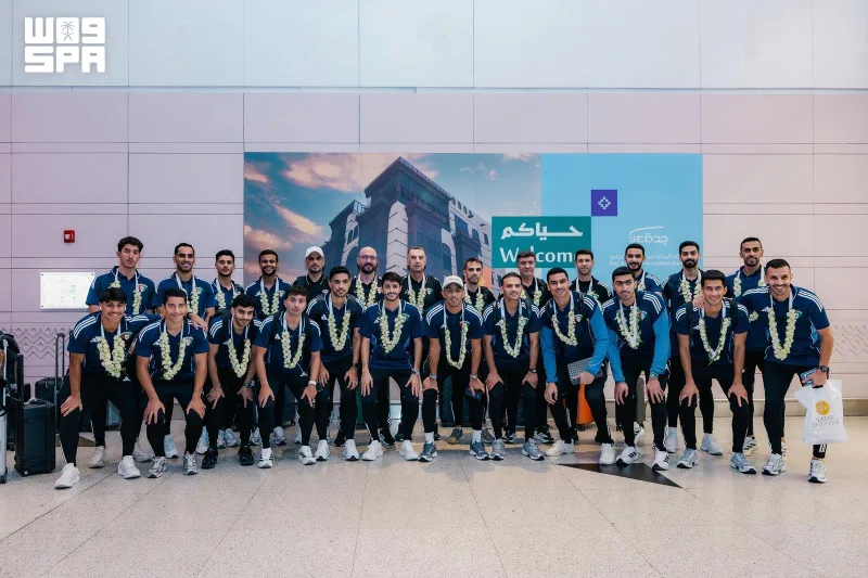 Kuwait's Team Lands in Jeddah Ahead of Gulf Cup Opener