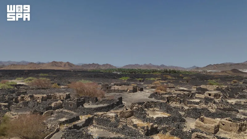Stone Houses and an Old Mosque Keep the Memory of Al-Ain Village in Al-Ais Alive