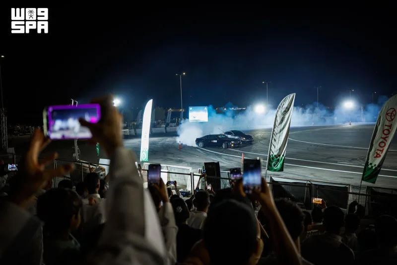 Al-Ameri, Al-Abbasi and Al-Jabhan win opening round of Saudi Toyota Drift 2026 in Al-Ahsa