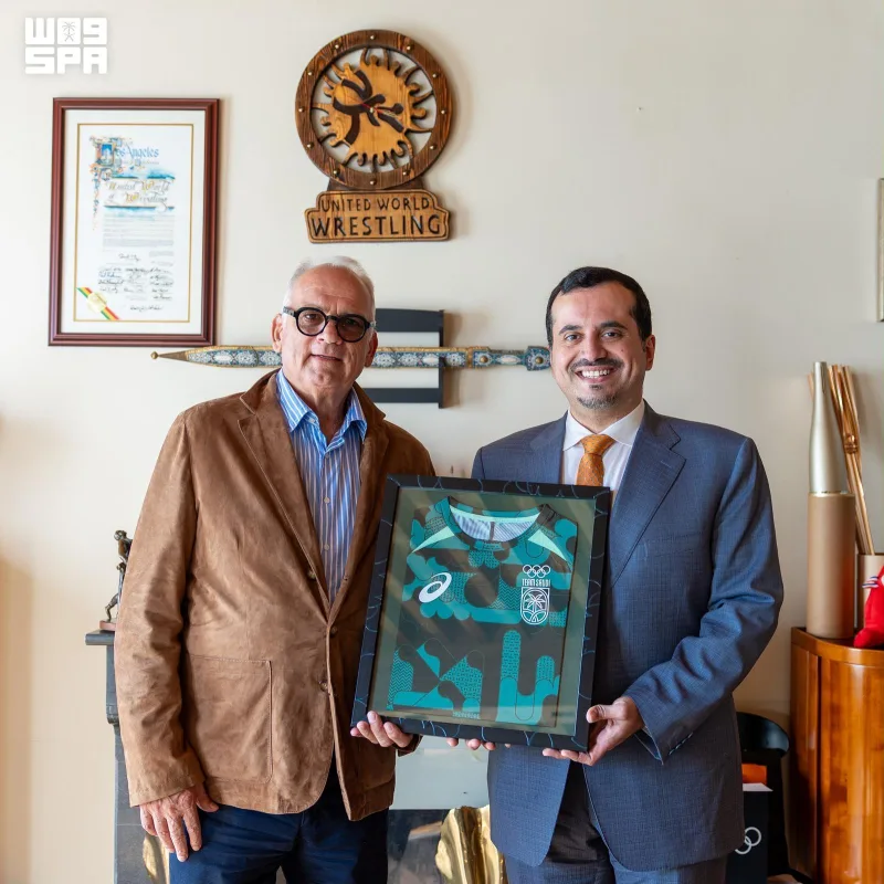 Prince Fahad bin Jalawi meets global sports leaders in Lausanne