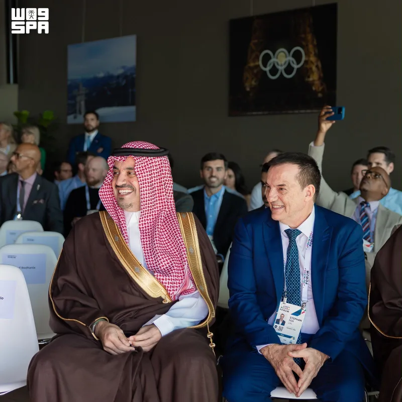 Prince Fahad bin Jalawi meets global sports leaders in Lausanne