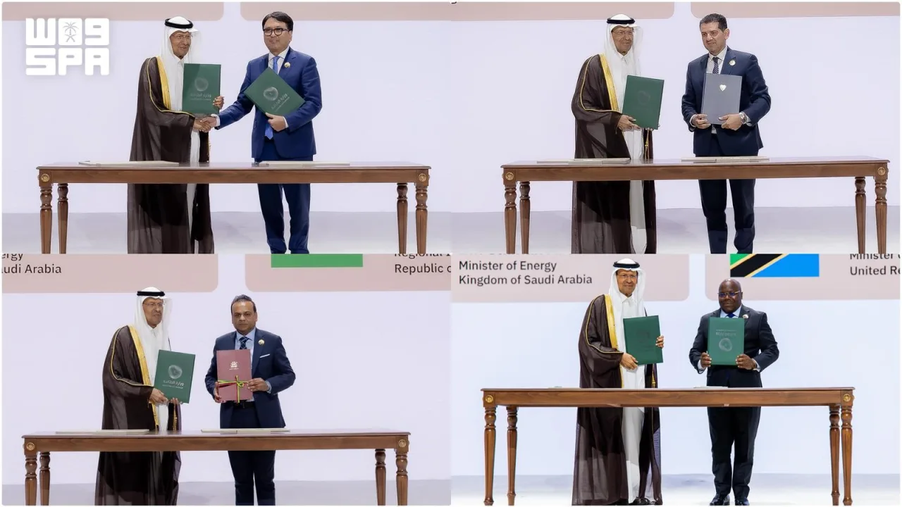 Saudi Energy Minister seals energy cooperation MoUs with Mongolia, Tanzania, Cyprus and Mauritius