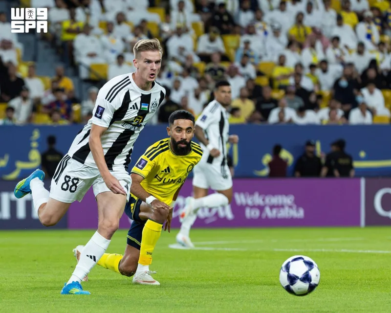 رونالدو يسجل والنصر يحقق فوزه الأول في دوري أبطال آسيا للنخبة على حساب نيفتشي