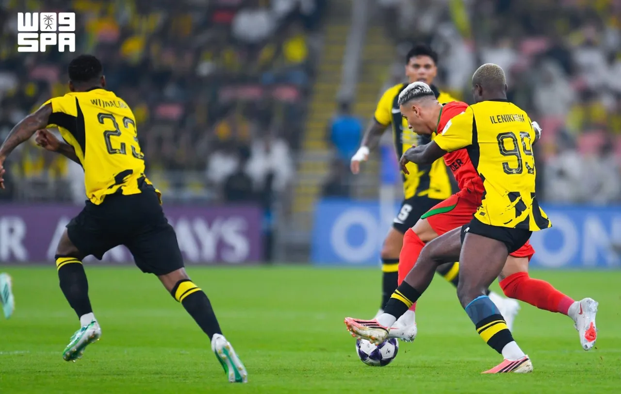 AFC 챔피언스리그 엘리트: 샤밥 알아흘리, 제다 원정서 알이티하드에 2-1 승