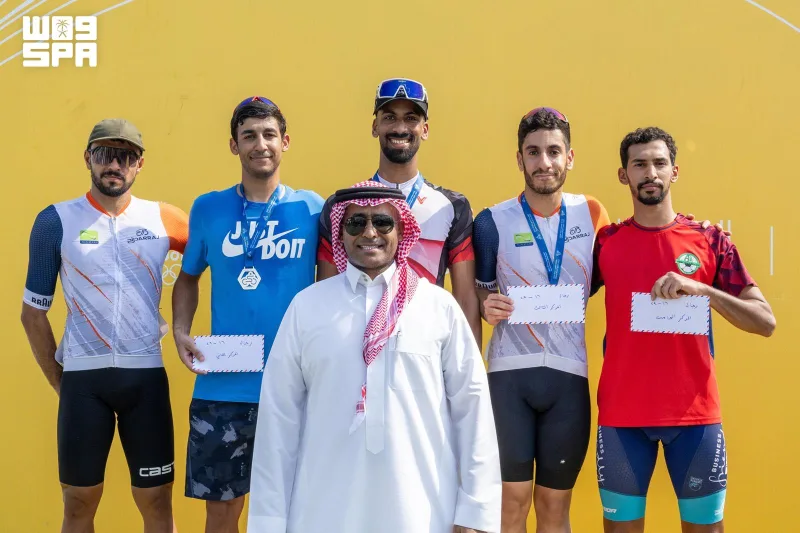 Winners crowned at first Eastern Province open cycling race on Dammam Corniche