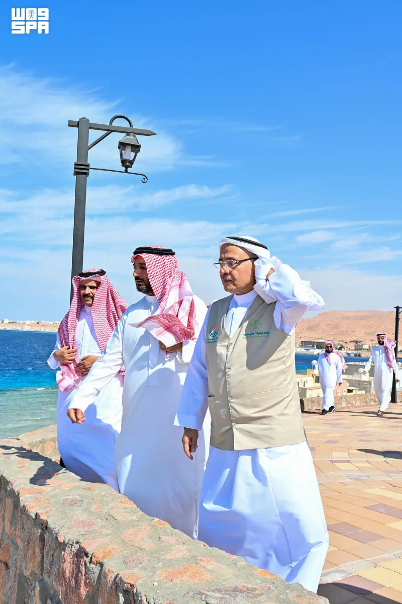 New seafront walkway opens in Haql, Tabuk Region