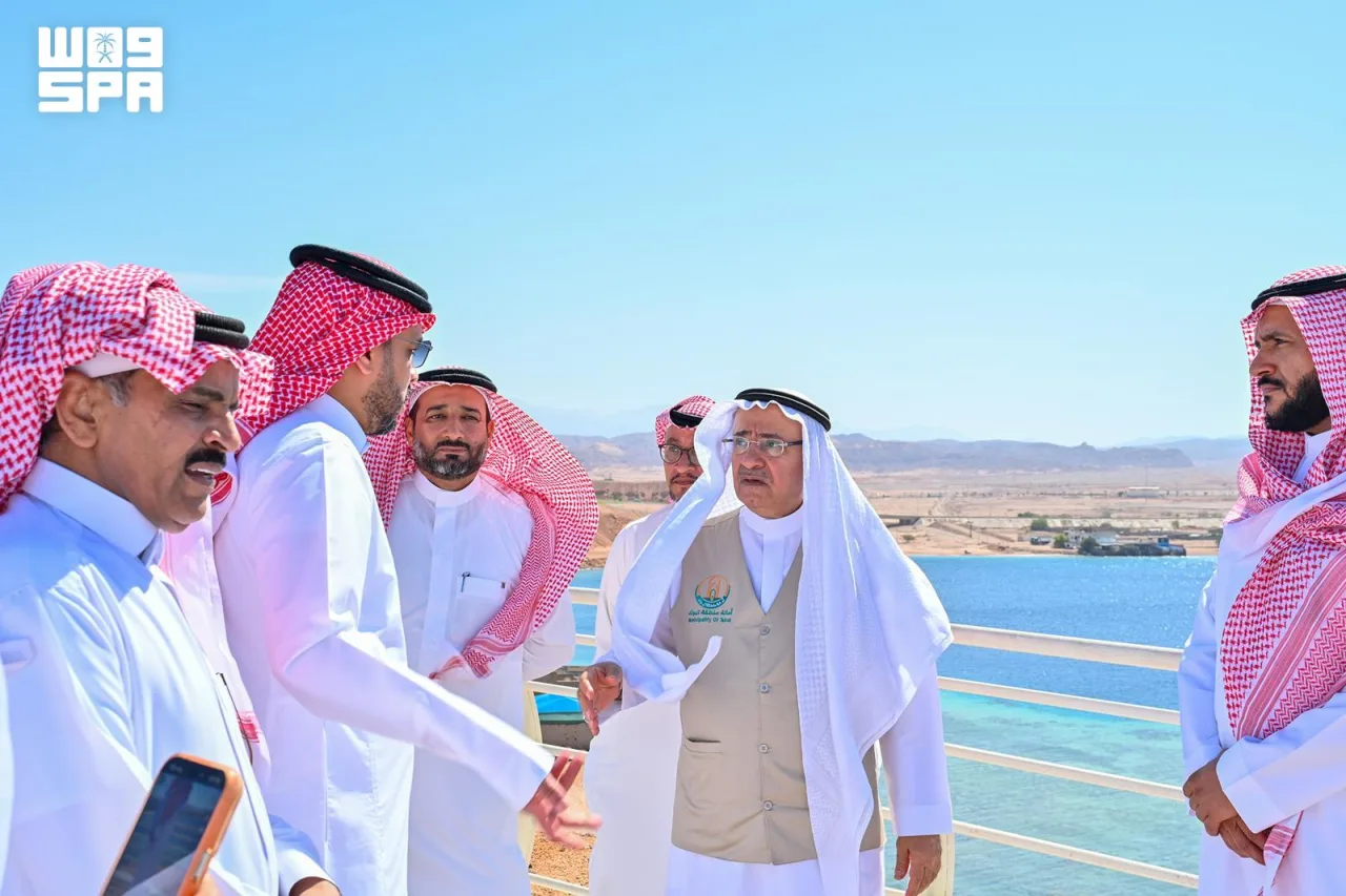 New seafront walkway opens in Haql, Tabuk Region