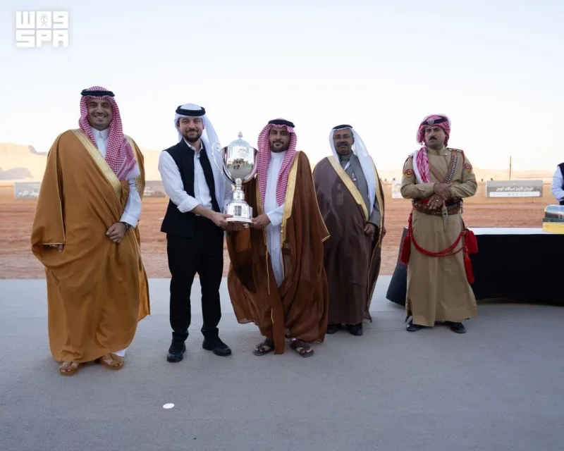 المنتخب السعودي للهجن يحصد لقب البطولة الدولية الثانية للقدرة والتحمل في وادي رم