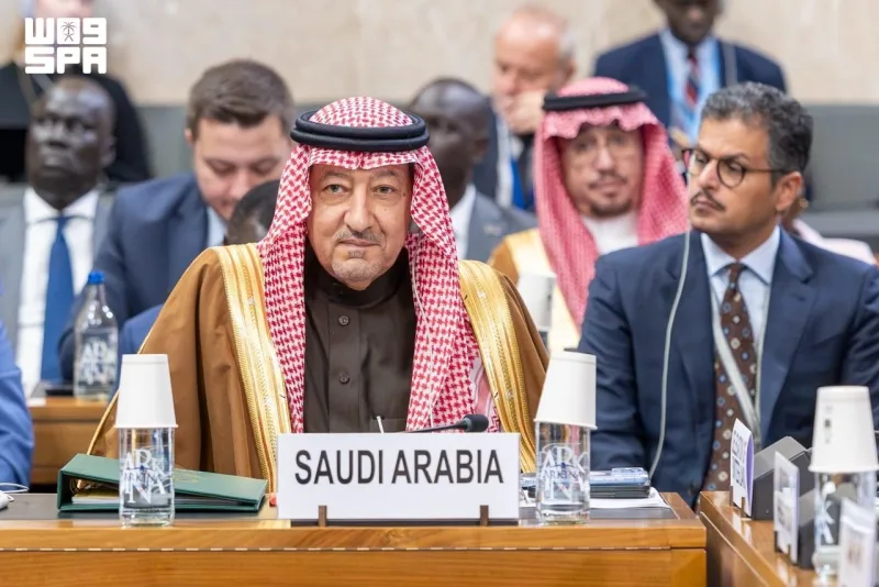 الخريجي في جنيف: المساعدات السعودية للسودان تتجاوز 3.2 مليارات دولار